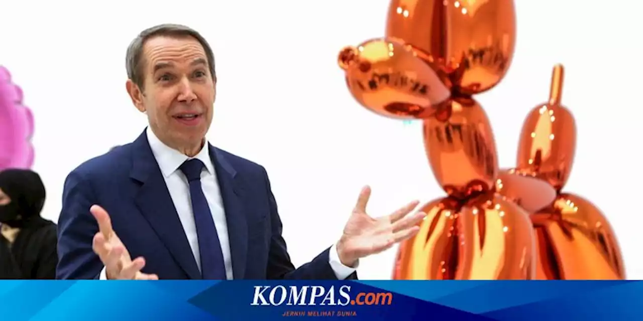 Pengunjung Pameran Tak Sengaja Jatuhkan Patung Karya Jeff Koons Senilai Rp636,9 Juta