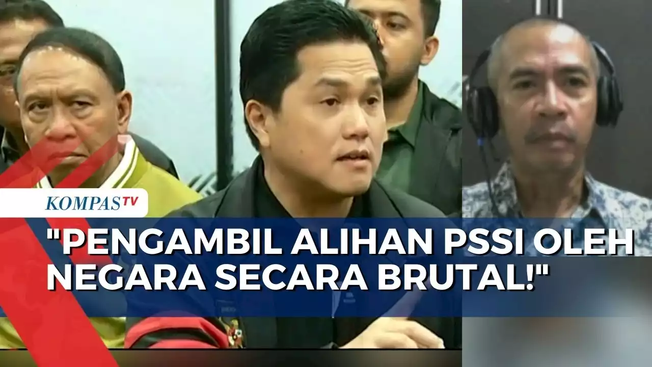 Menteri Jadi Pimpinan PSSI, Pengamat Sepak Bola: Bencana Bagi Keolahragaan Nasional