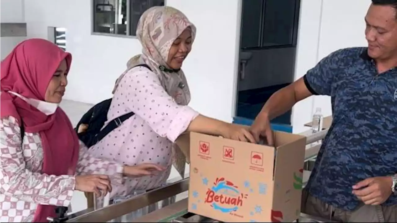 Pabrik Air Minum Dalam Kemasan Betuah Banyuasin Telah Diujicoba