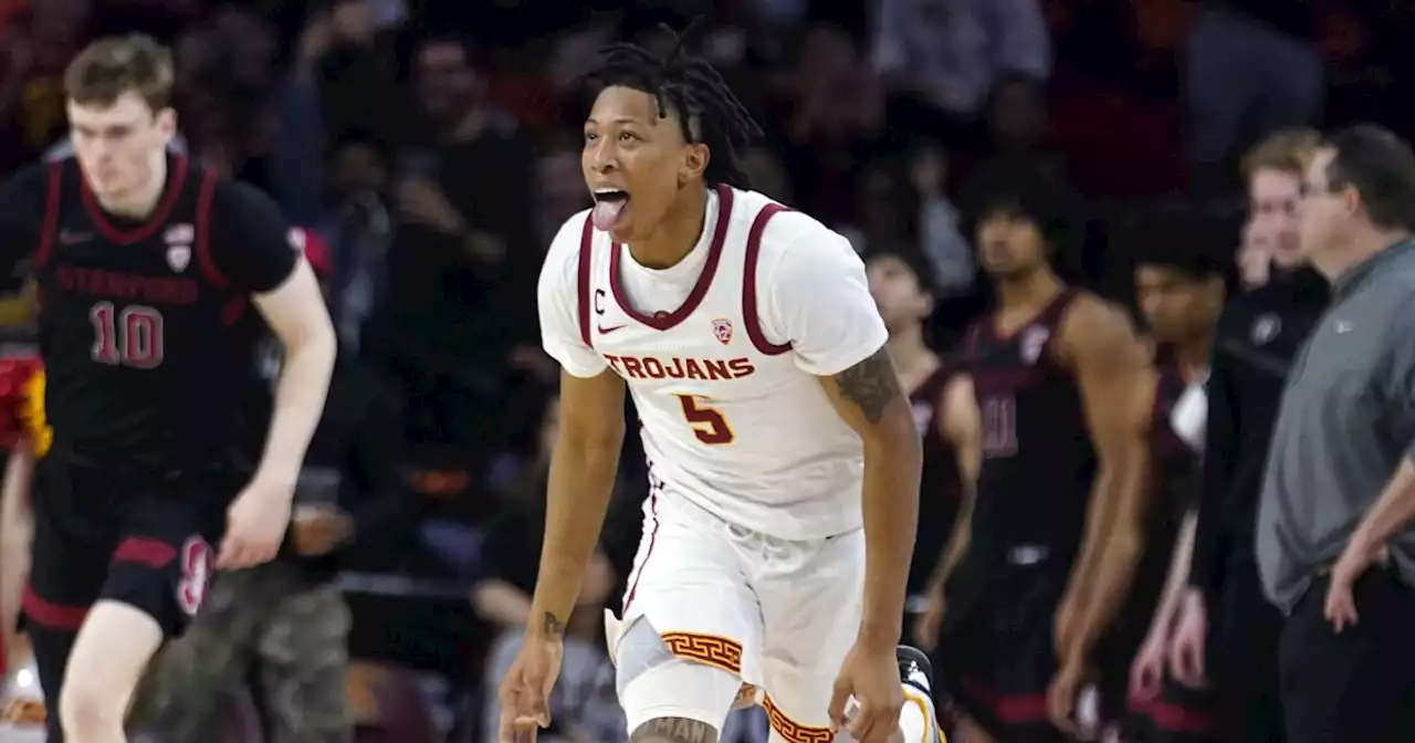 Boogie Ellis has a career night as USC buries Stanford with a flurry of threes