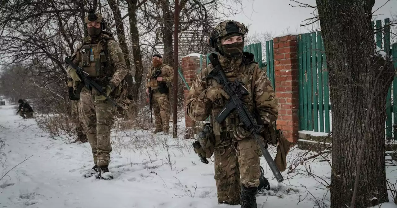 Dans l'est, une unité ukrainienne résiste aux attaques russes et au froid glacial