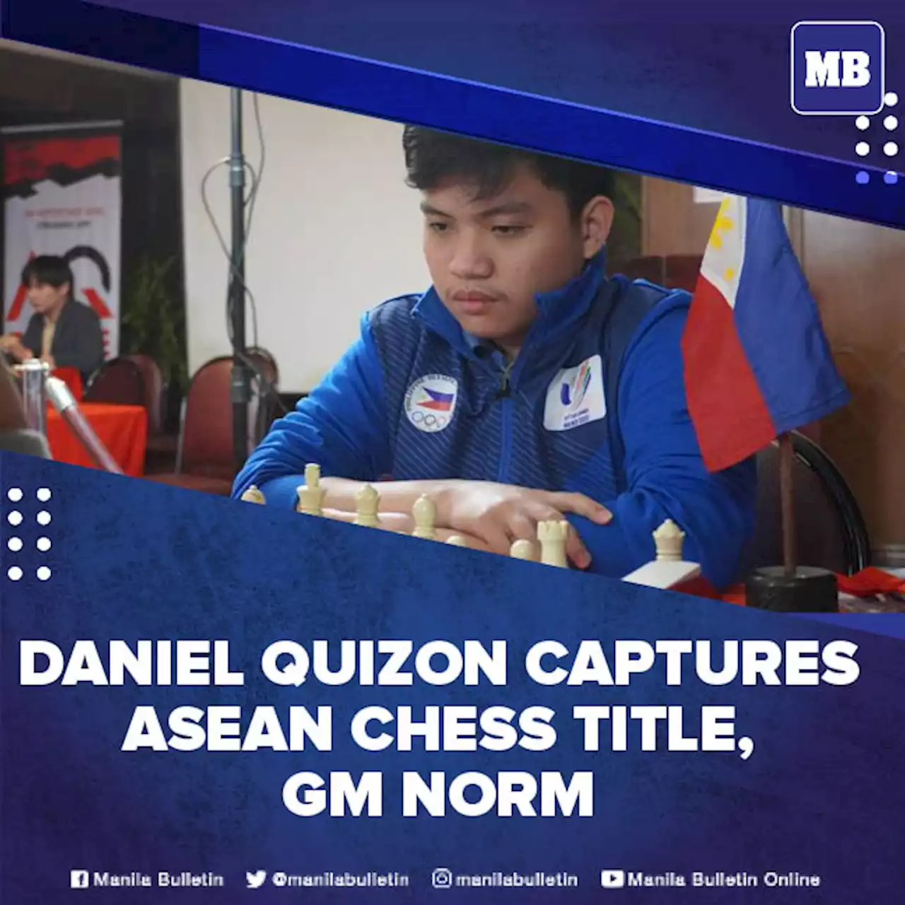 Daniel Quizon captures ASEAN Chess title, GM norm