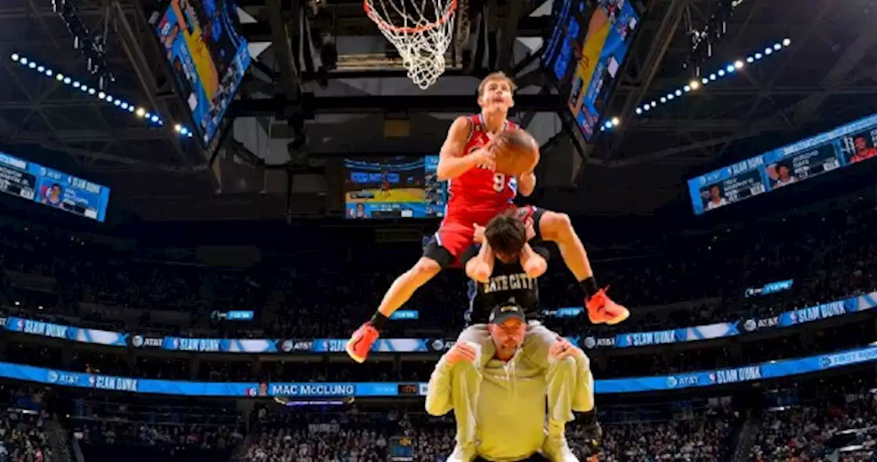 Matthew McClung se llevó el concurso de clavadas del All Star Game