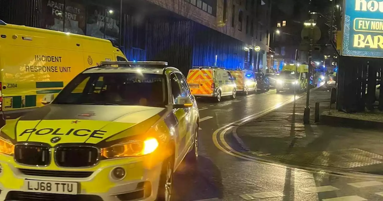 Emergency services swarm Gay Village as man rescued after falling into canal