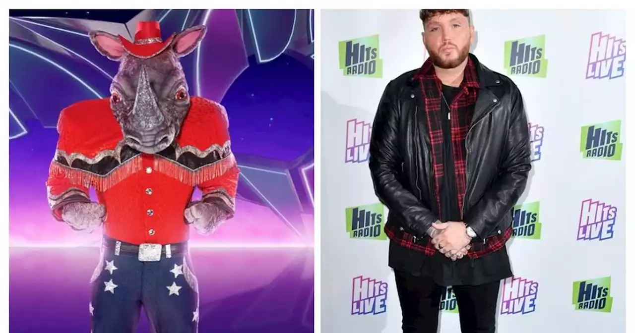 James Arthur responds to fans thinking he was The Masked Singer's Rhino