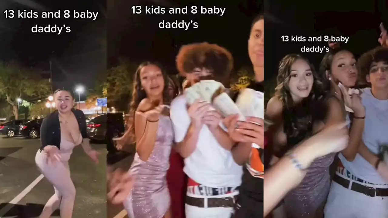 [VIDEO] Mamá con 13 hijos de 8 papás diferentes es criticada en redes