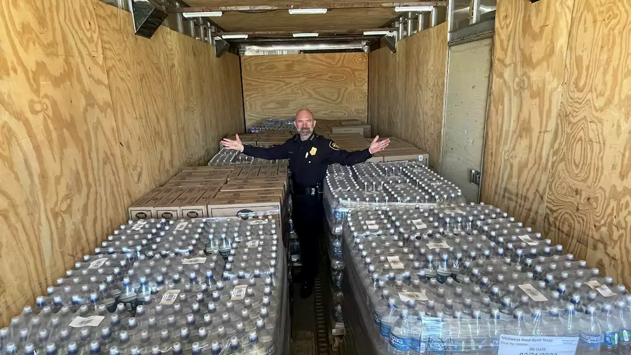 Fort Worth Police to Provide Water Bottles to Ohio Residents Impacted by Train Derailment