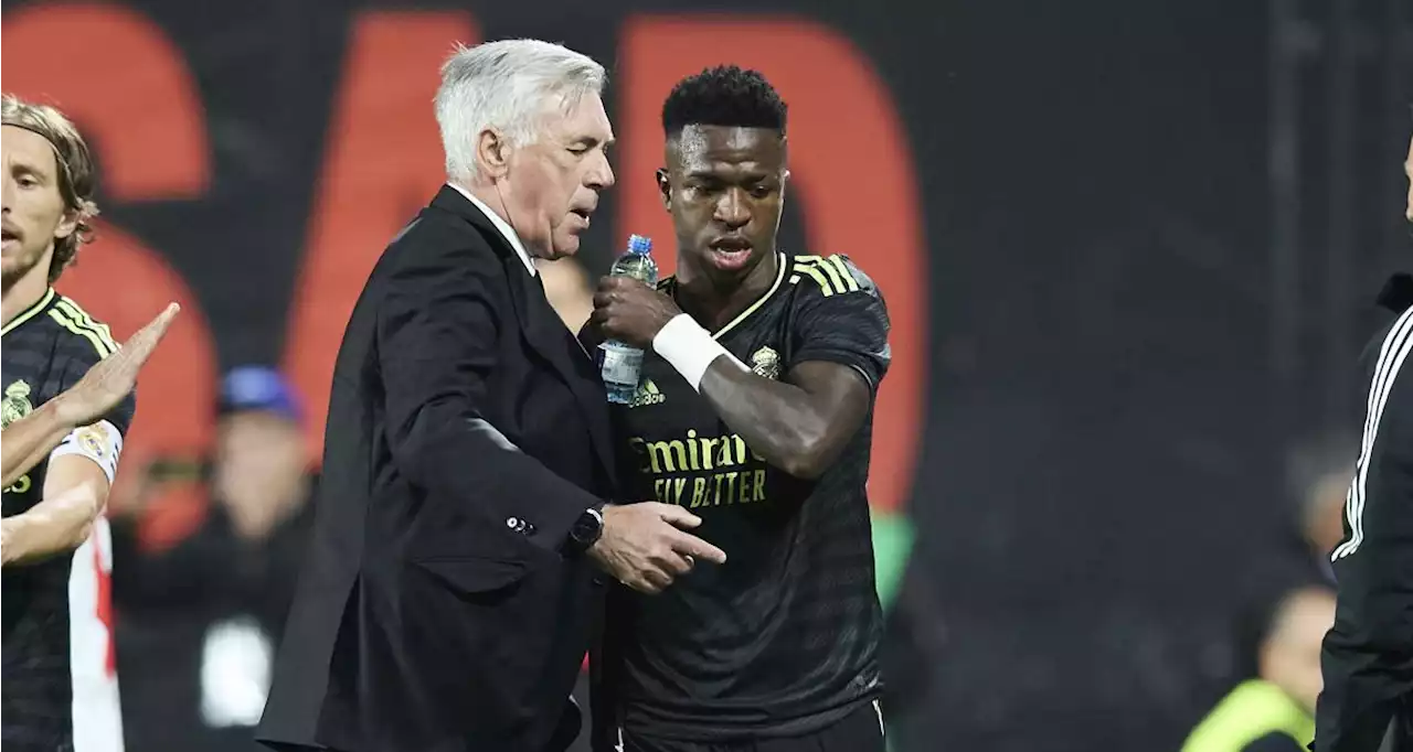 Real Madrid : 'Vinicius fait toujours la différence', Ancelotti adoube le Brésilien