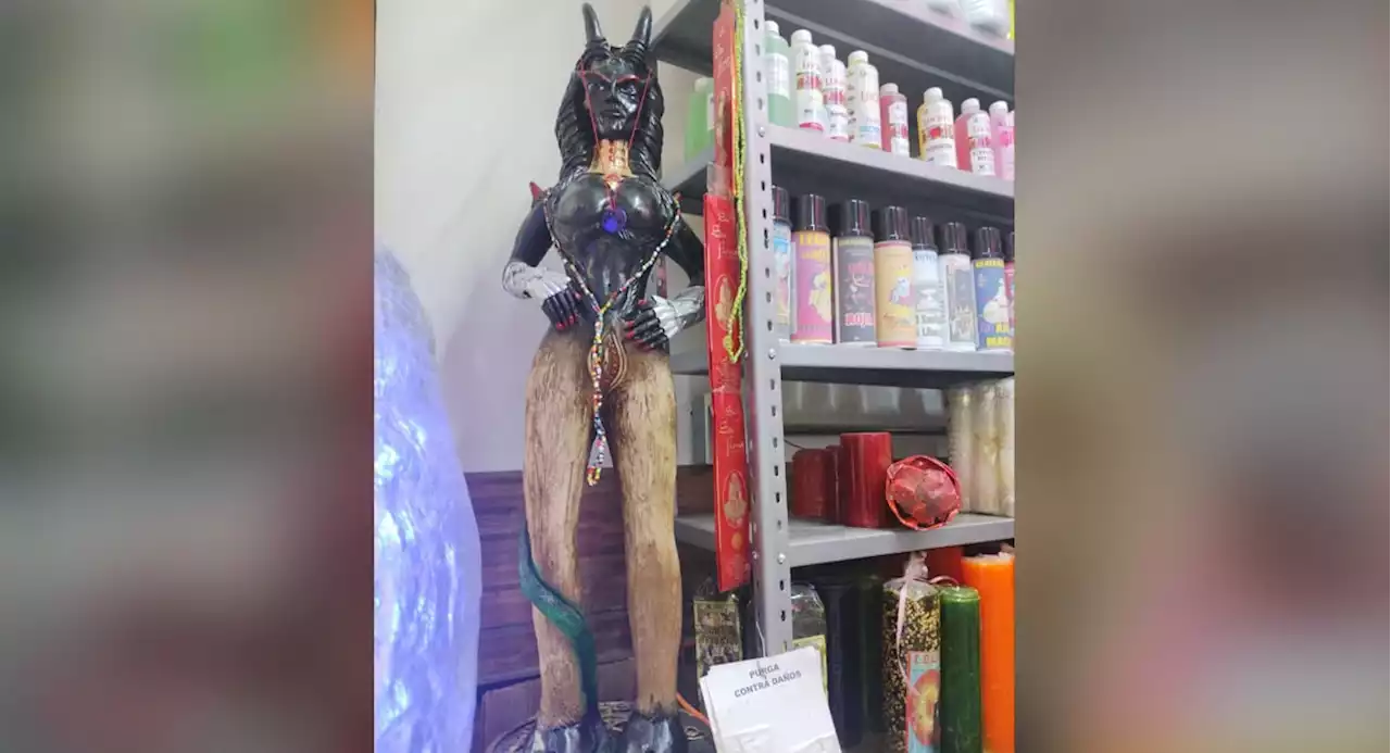 Conoce a Lilith, la demonia más socorrida en el Mercado Aldama de León