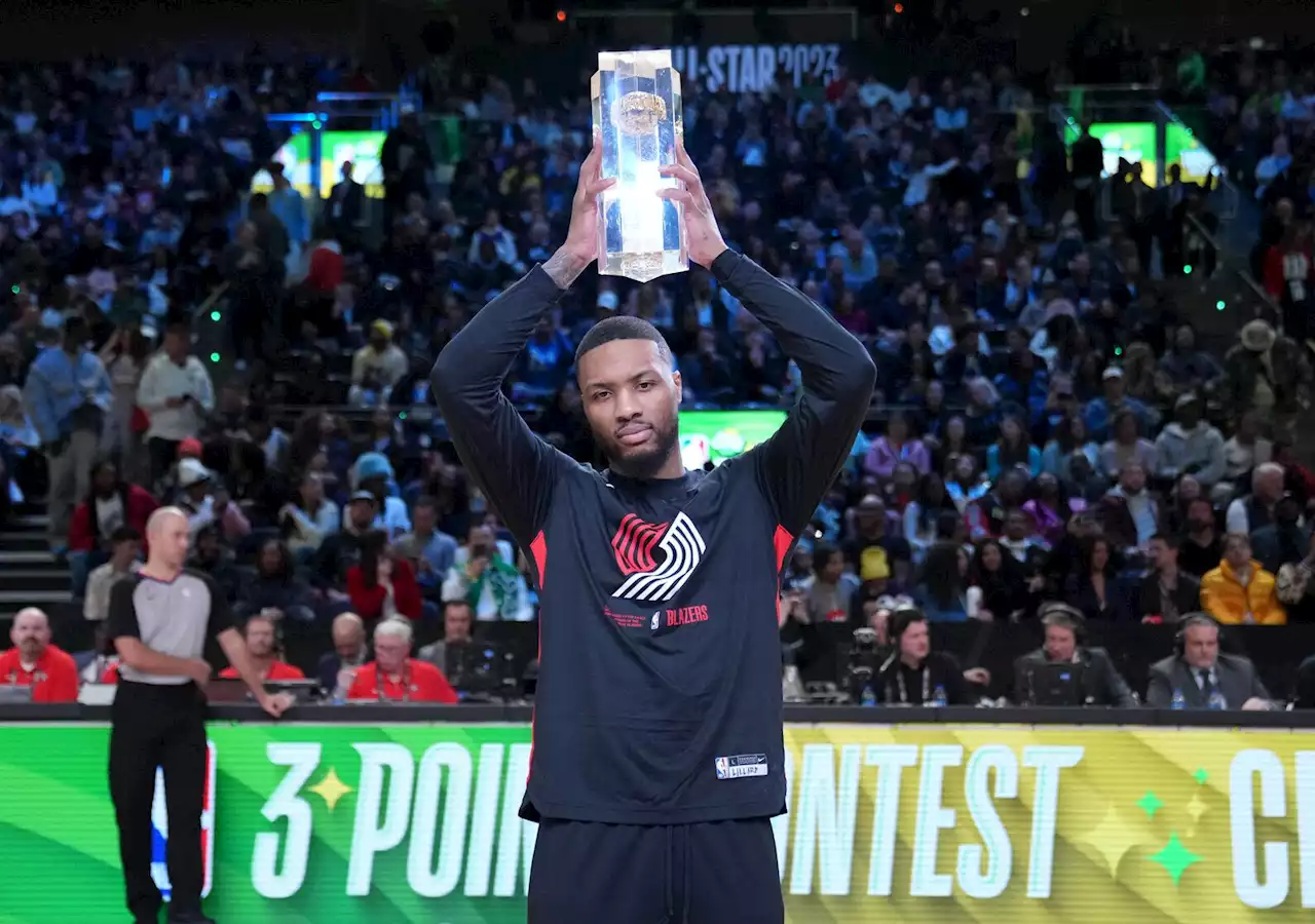 Damian Lillard claims first NBA All-Star 3-point title