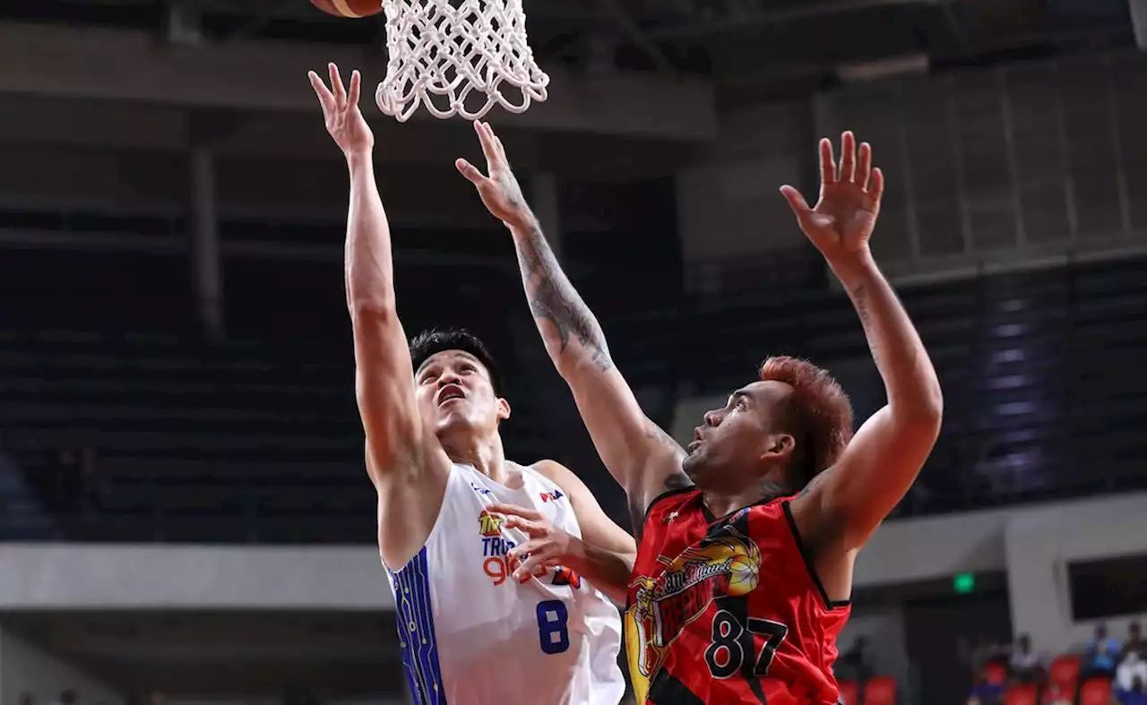 Oftana plays hero with game-winner as TNT outlasts San Miguel for solo No. 1