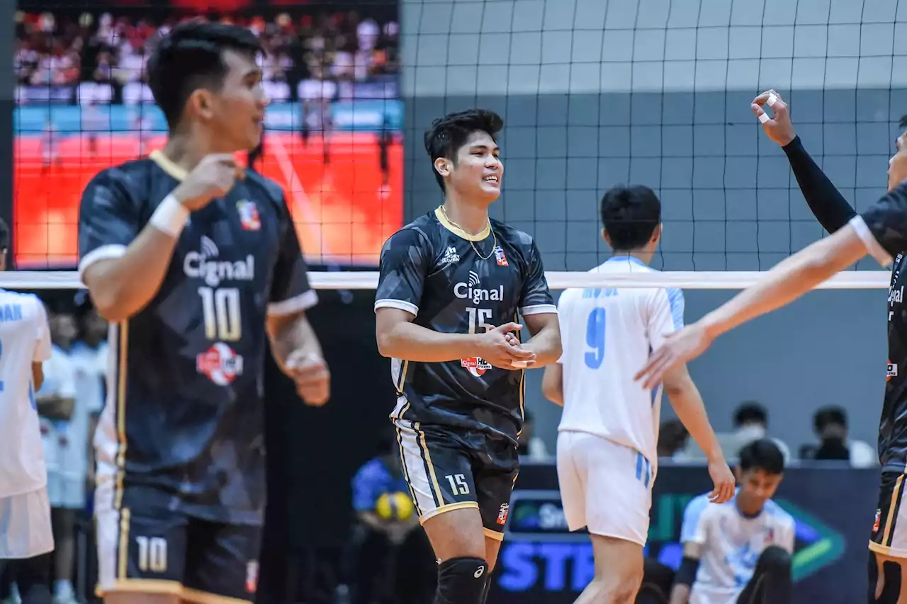 Spikers' Turf: Cignal cruises to 5th straight sweep; Navy grounds Air Force