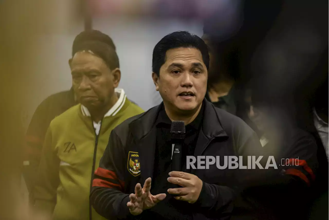 Bersama Ribuan Kader PAN, Erick Thohir 'Birukan' Kota Bandung |Republika Online