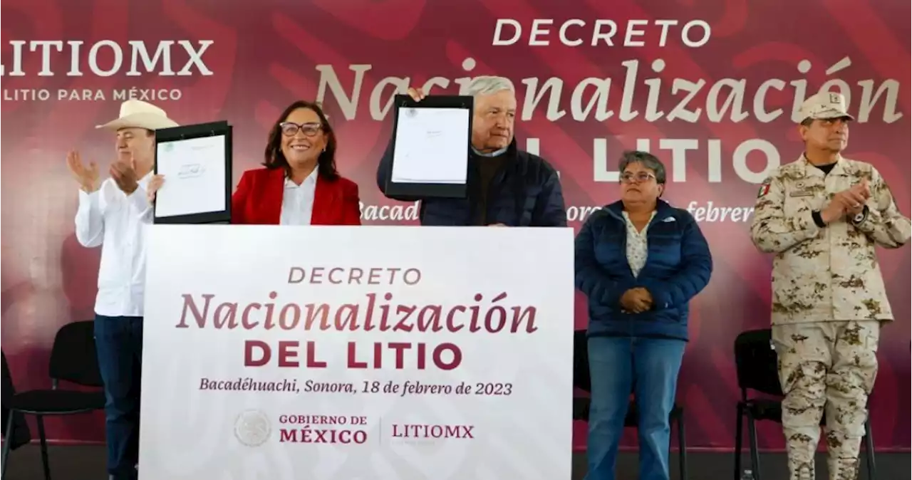 AMLO rememora expropiación petrolera y firma decreto para reservar 234,855 hectáreas