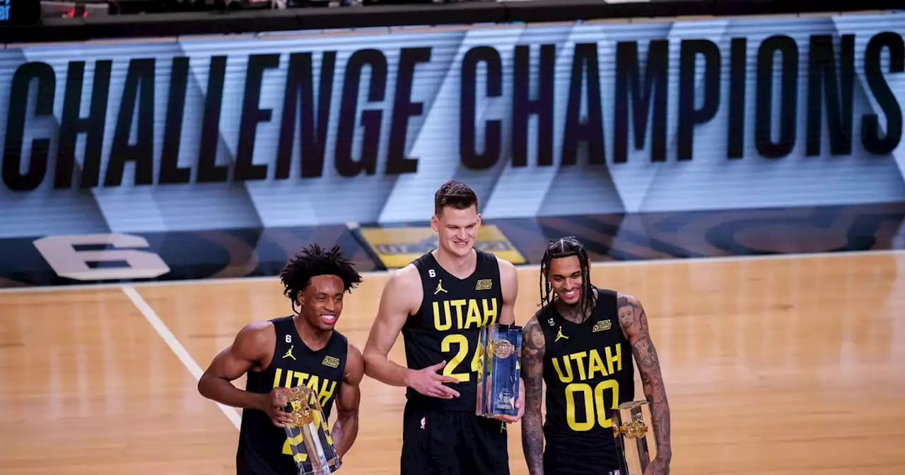 Team Jazz prevails in All-Star Skills Challenge