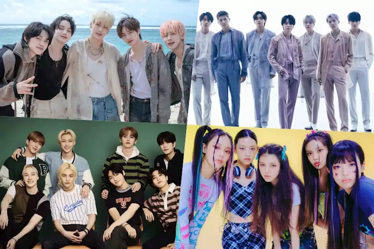 TXT, BTS, Stray Kids, NewJeans, NCT 127, ENHYPEN, And TWICE Take Top ...