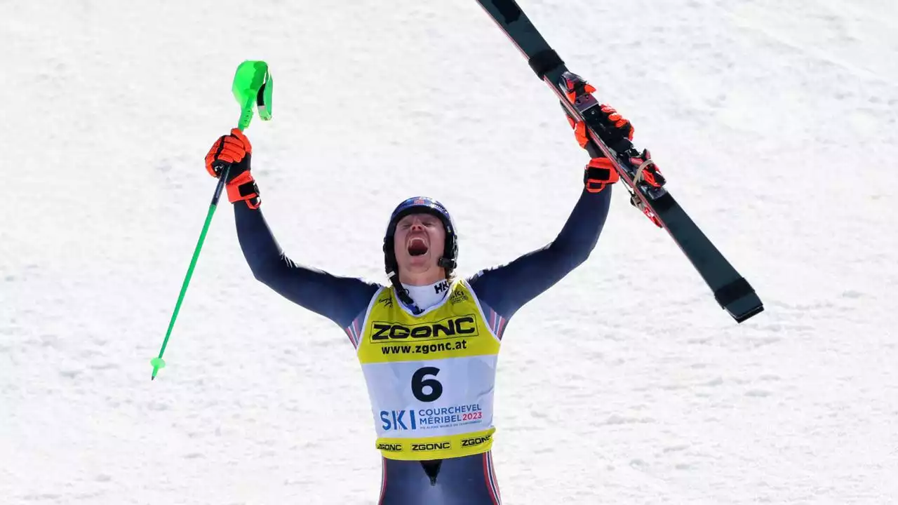 Kristoffersen wird Slalom-Weltmeister, Holzmann Fünfter