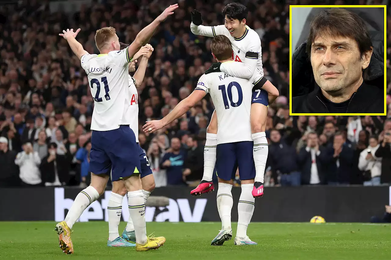 Son responds to absent Conte dropping him by helping Tottenham back into the top four