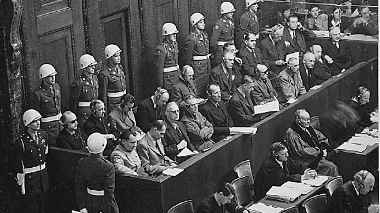 Russian Officials Stage Re-Enactment of Nuremberg Trials