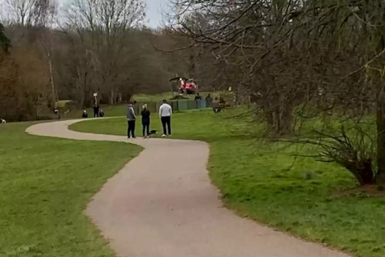 Woman in 70s dies after attack in park as cops hunt 'armed & dangerous' man