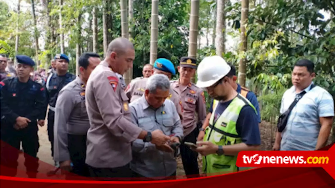 Helikopter Polda Jambi Mendarat Darurat, Kapolda Jambi Patah Tangan