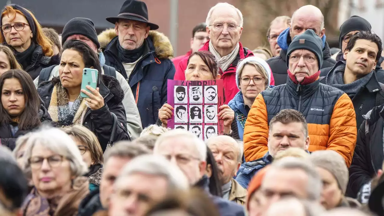 Hanau gedenkt den Opfern des rassistischen Attentats