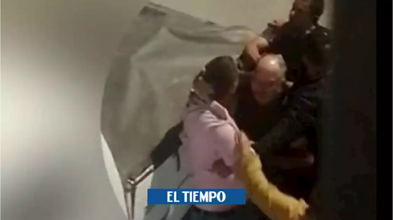 Video: denuncian que alcalde de Mogotes golpeó a ciudadano en plena calle