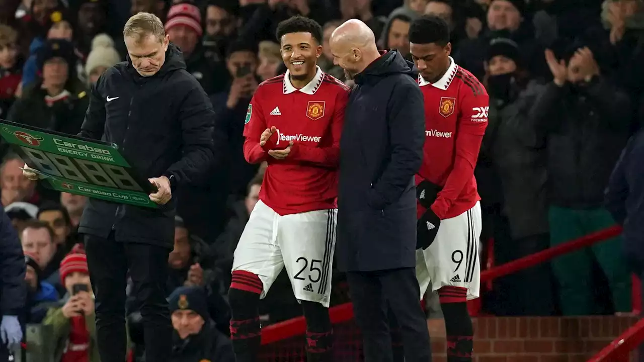 Ten Hag: Sancho, Martial return a 'luxury problem' as Man Utd show 'new dynamic' vs Forest