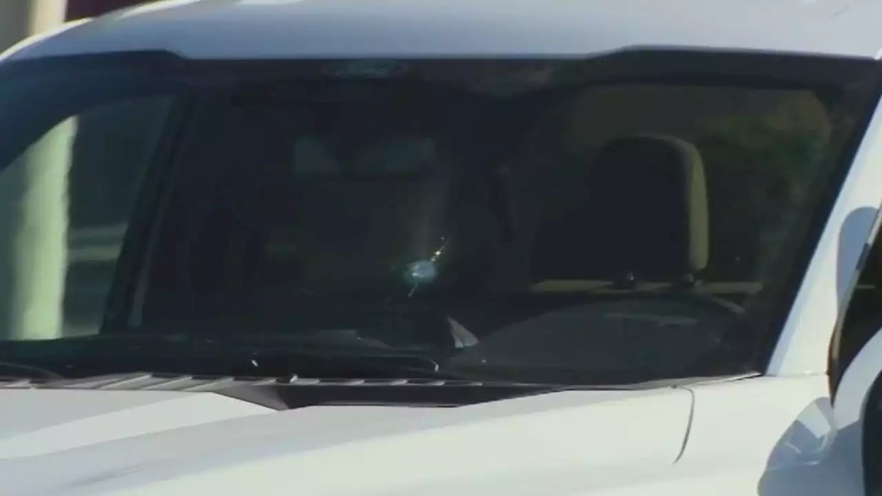Truck hit by bullet on I-10 in Phoenix
