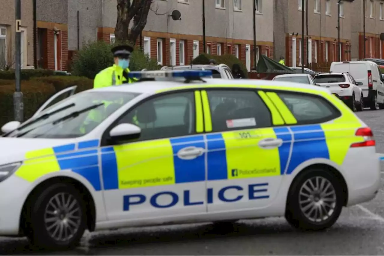 Glasgow road CLOSED as 999 crews attend scene of two-vehicle crash