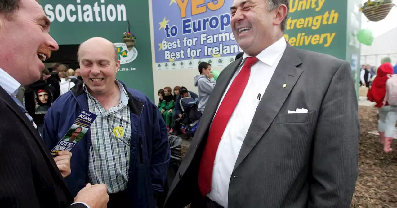 Former Irish Farmers’ Association president Padraig Walshe dies