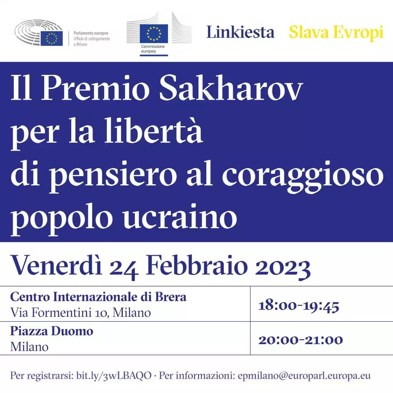 За свободу мислення | Вручення премії Сахарова українцям - Linkiesta.it