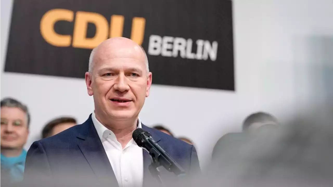 Berlin-Wahl 2023: Neue Umfrage - CDU baut Vorsprung aus
