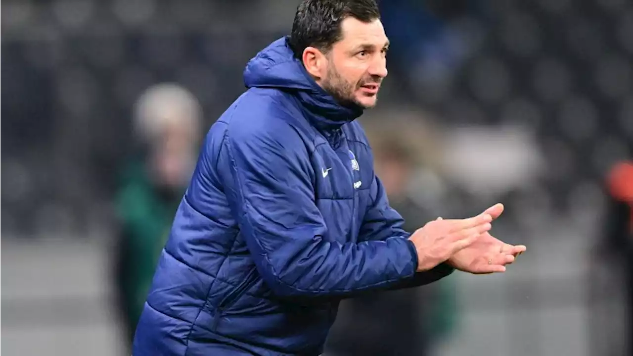 „Turbulente Tage“: Hertha vor Spiel um Ruhe bemüht
