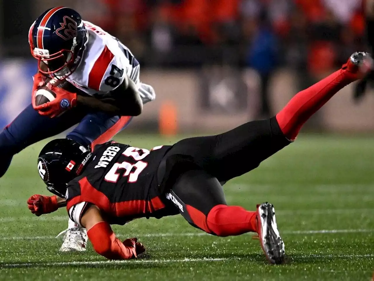 DBs Webb, Dandridge return for Redblacks