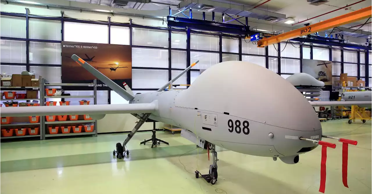 Israeli drones use free-falling bombs, can carry up to a tonne