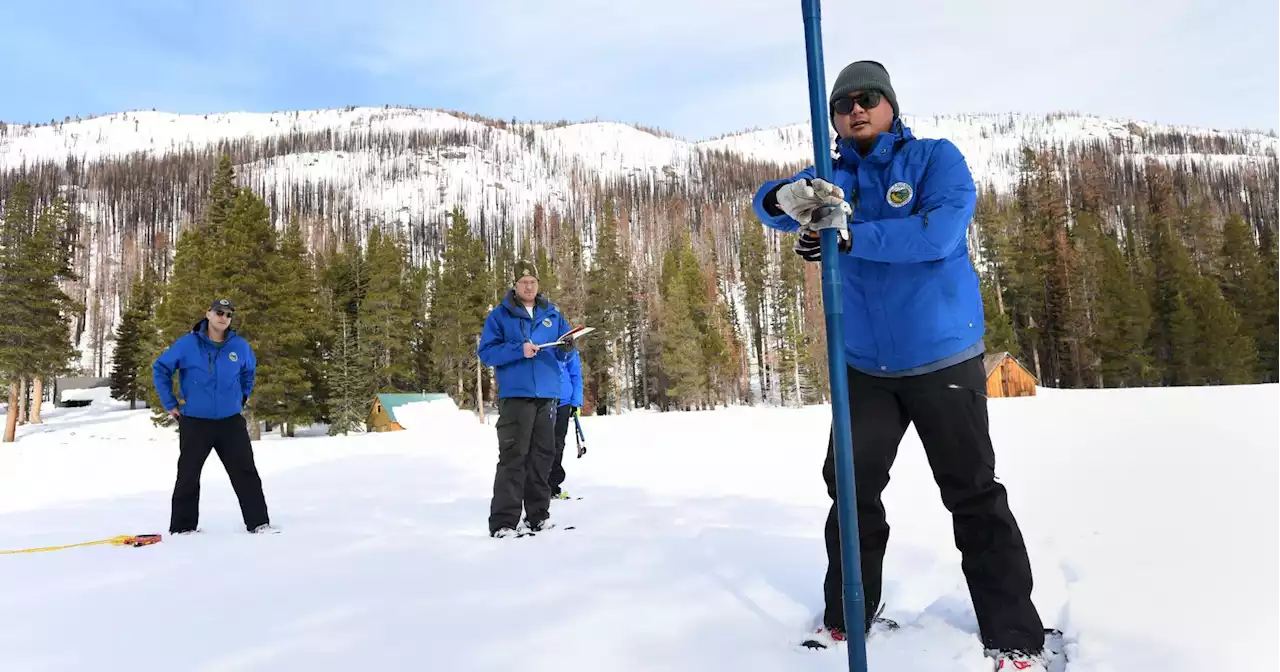 Sierra snowpack 205% of its historical average