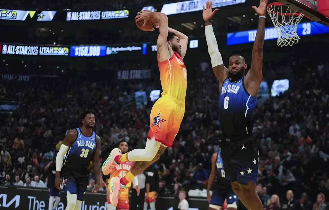 En feu, Tatum offre la victoire à la team Antetokounmpo au All-Star Game