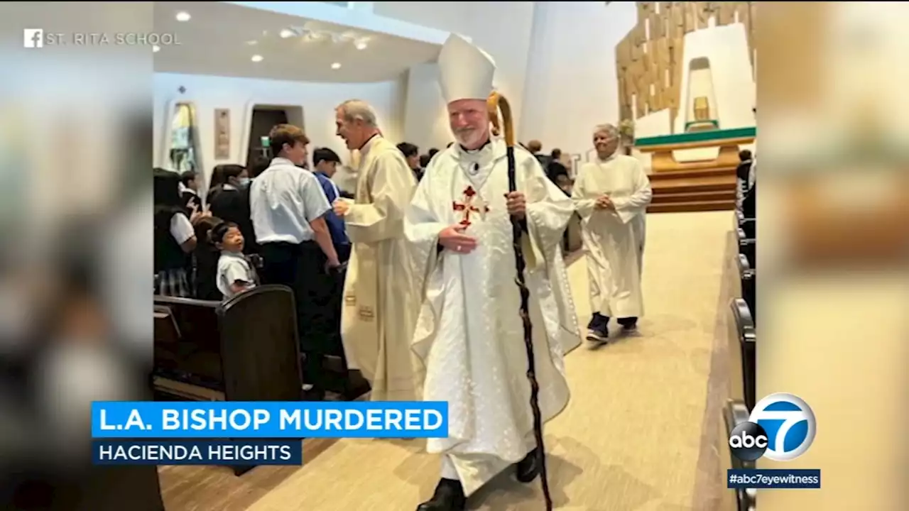 Person of interest detained in shooting death of LA Auxiliary Bishop David O'Connell, sources say