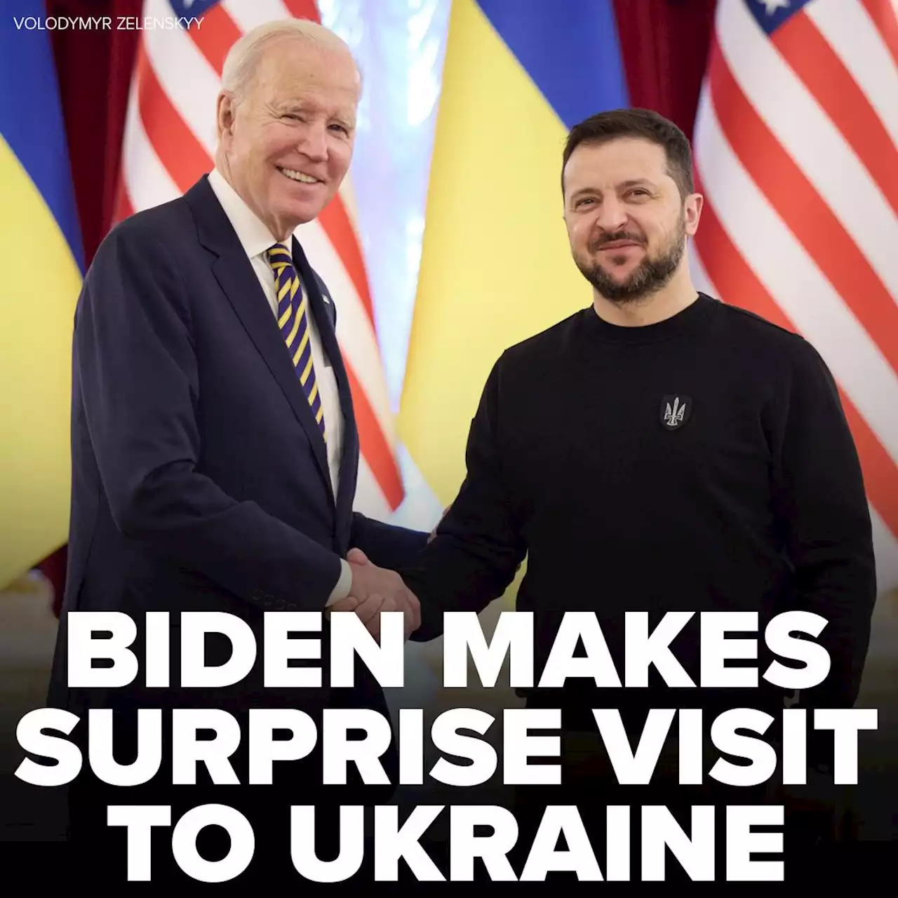 Biden makes surprise Ukraine visit, signaling strong US support in fight against Russia