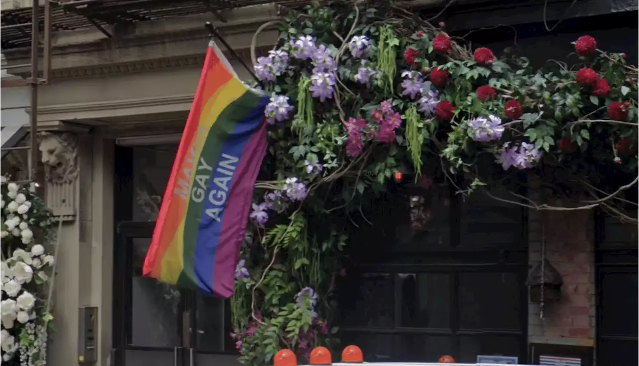 Arsonist sought after burning of Pride flag outside SoHo restaurant | amNewYork