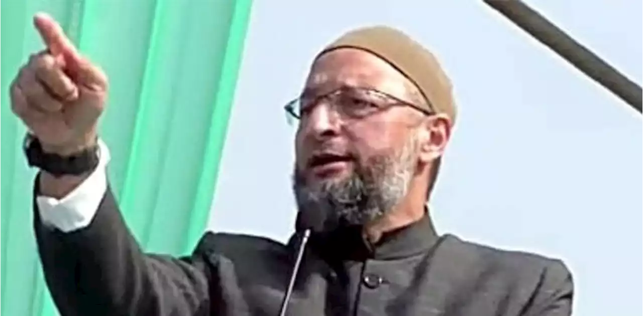 انتہا پسند ہندوؤں کا اسد الدین اویسی کے گھر پر دھاوا