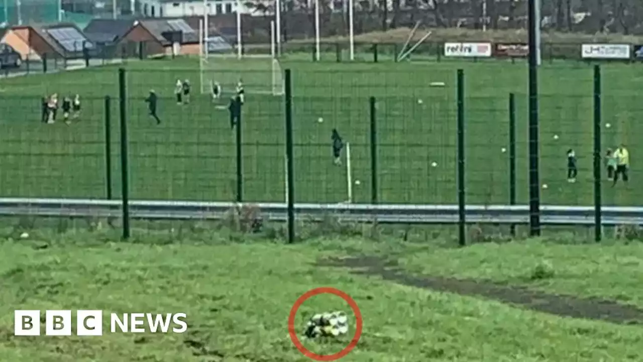 Londonderry: Three released after explosive found near sports pitch