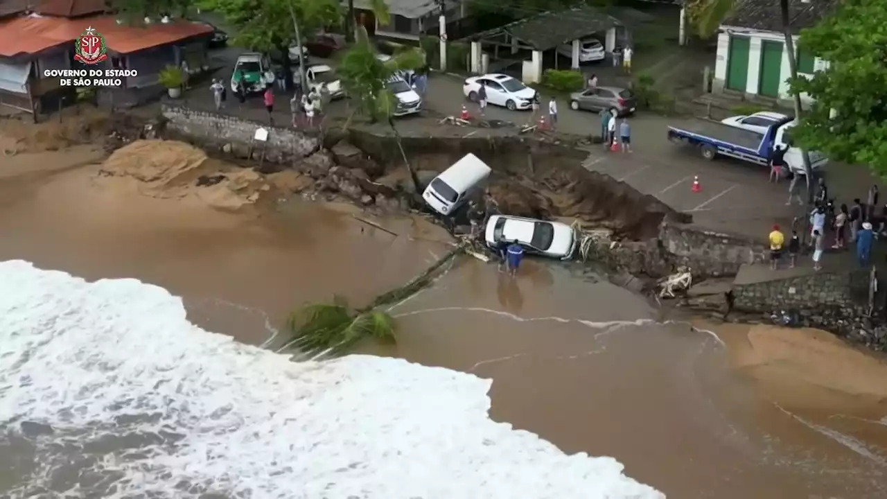 Brésil: une tempête fait au moins 36 morts, inondations et glissements de terrain dans le sud du pays