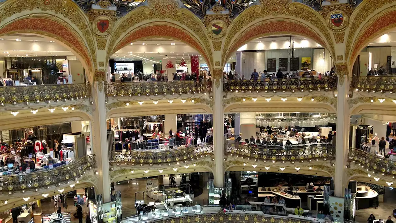 Galeries Lafayette en sauvegarde: le grand magasin boulevard Haussmann à Paris rassure ses clients