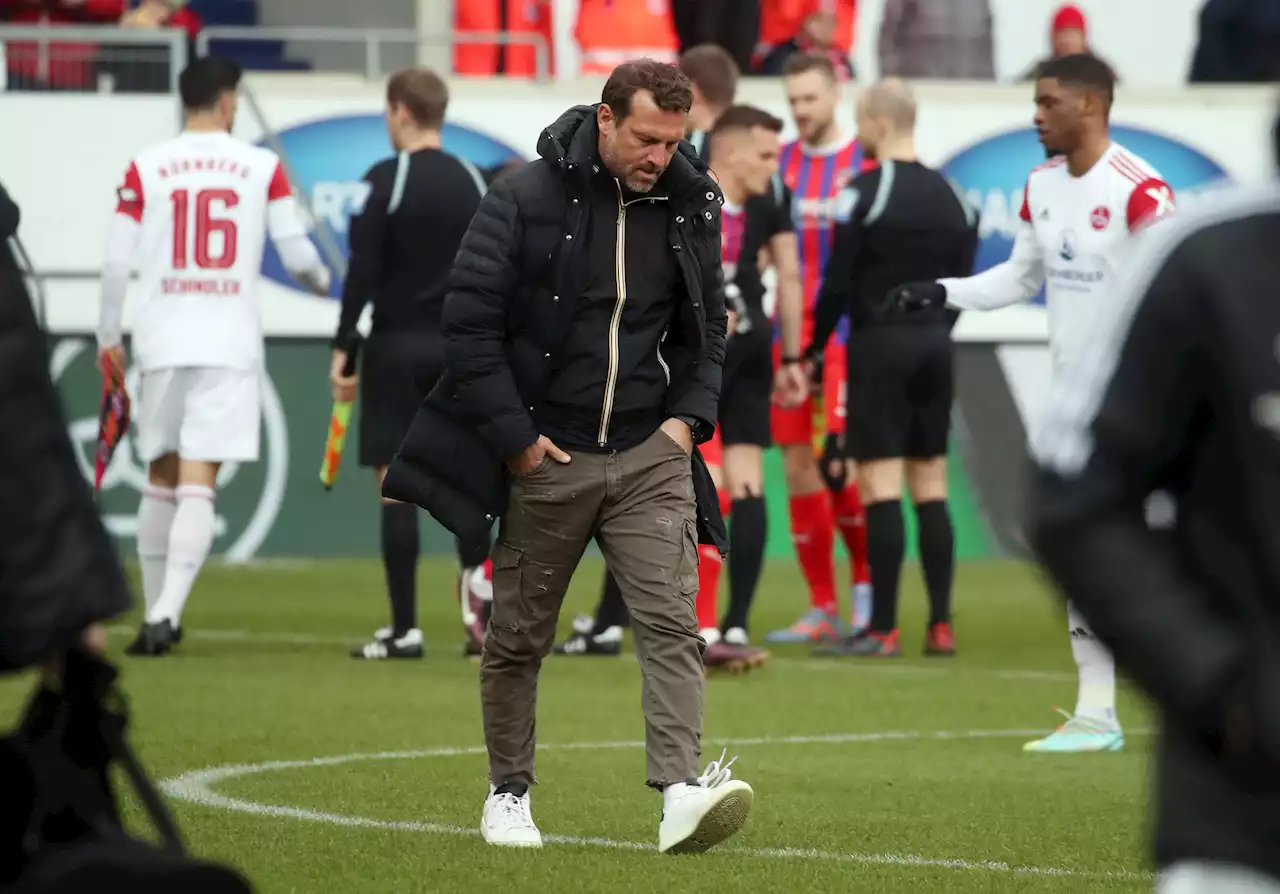 1. FC Nürnberg entlässt Trainer Markus Weinzierl