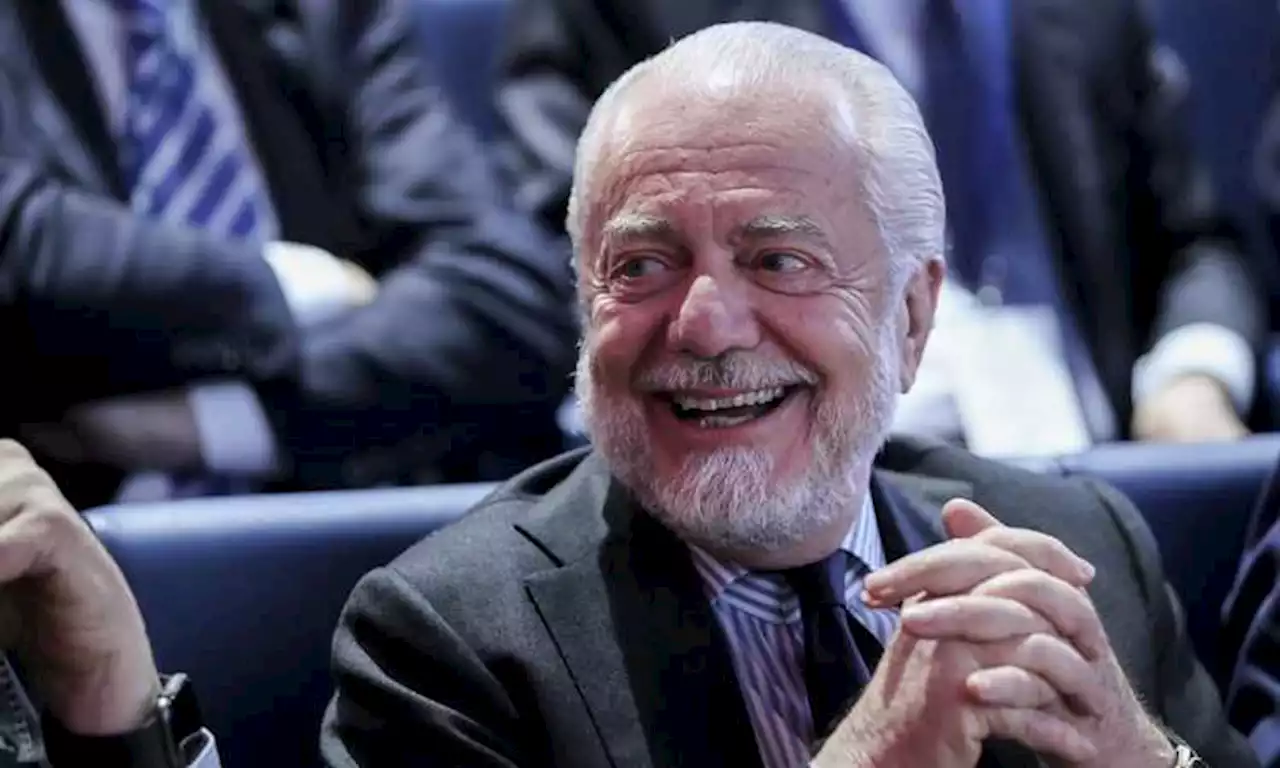 De Laurentiis: 'Il Napoli la squadra più onesta! Scudetto? Lo dissi un anno fa, ora la Champions'