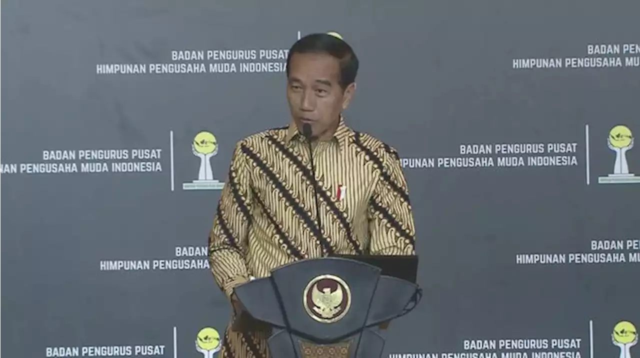 Jokowi Singgung Munas HIPMI Ricuh: Ya Biasalah Anak-anak Muda