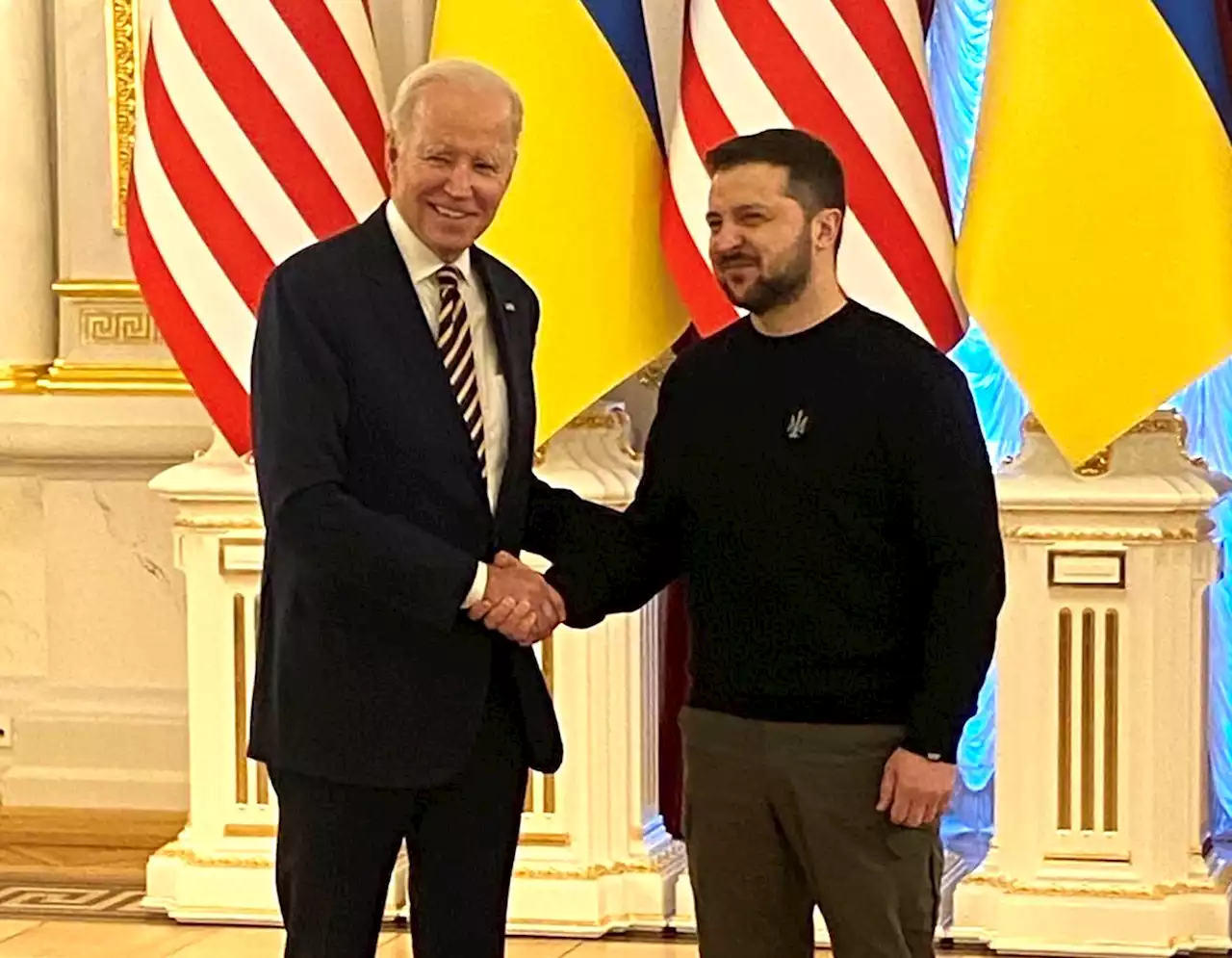 BREAKING: President Biden makes surprise first visit to Ukraine since Russian invasion began