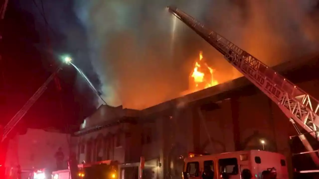 The oldest Black church in California's East Bay burns in three-alarm fire | CNN